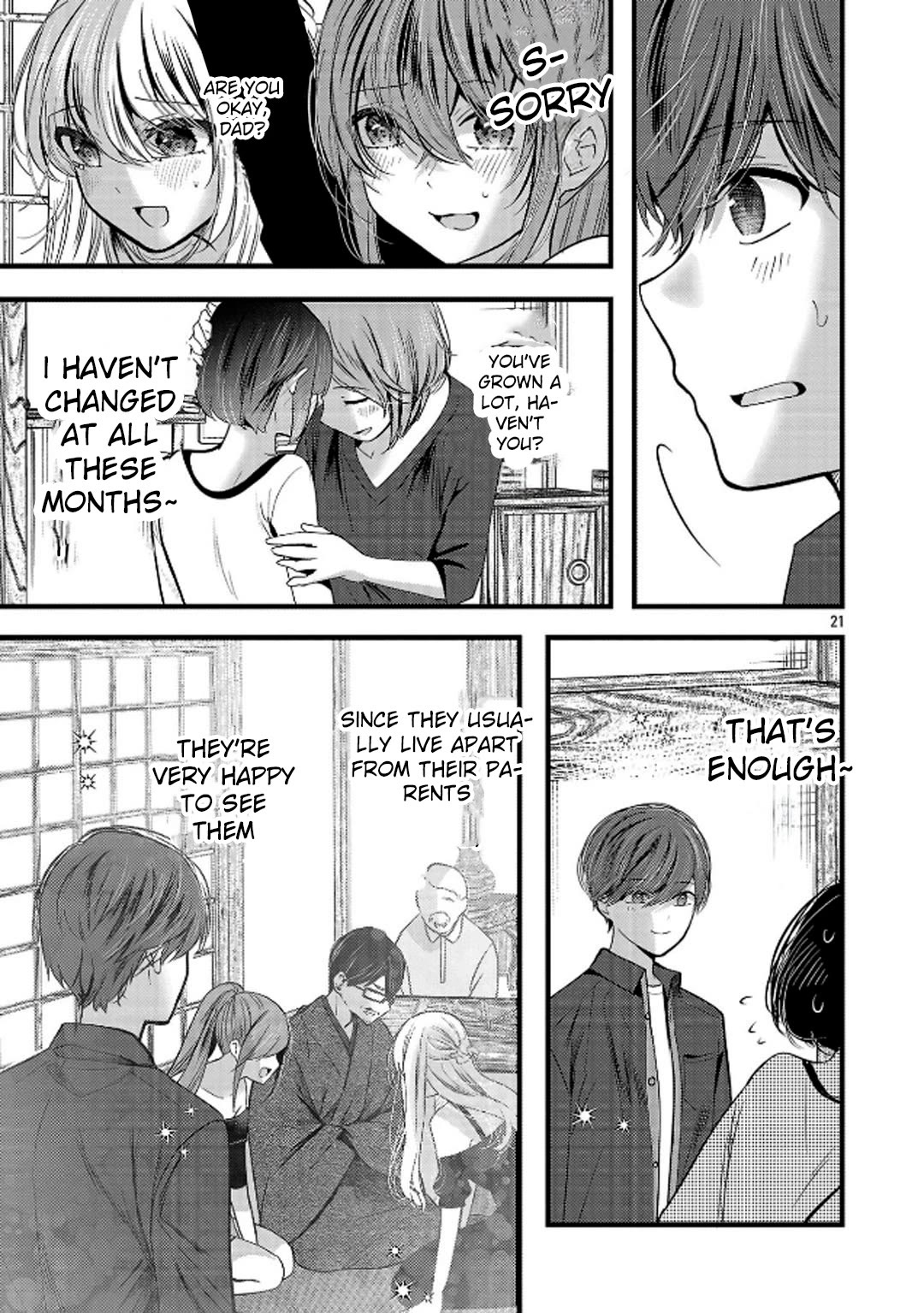Three Sisters in Love with You Chapter 23 page 22 - Chapter 23