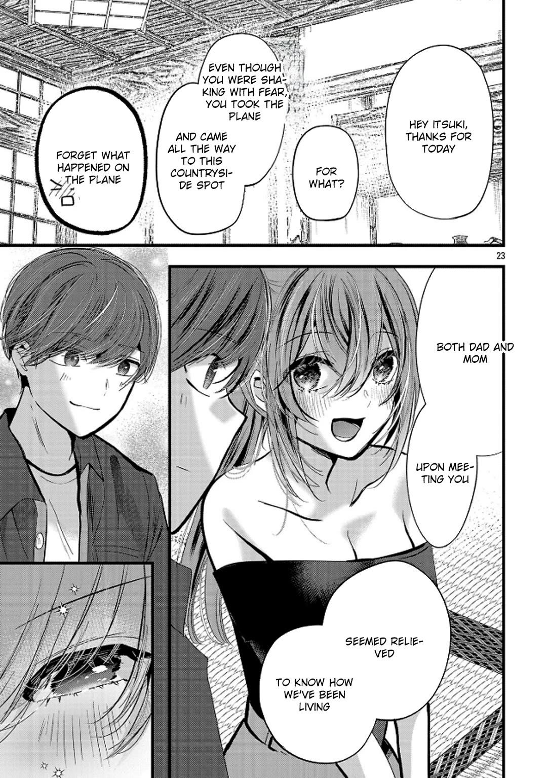 Three Sisters in Love with You Chapter 23 page 24 - Chapter 23