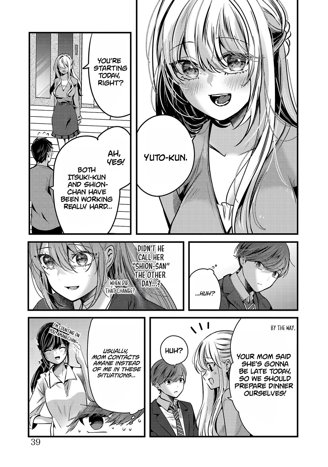 Three Sisters in Love with You Chapter 29 page 10 - Chapter 29