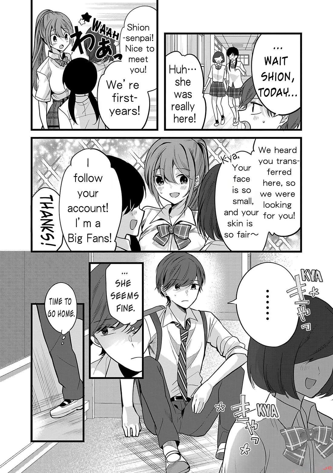 Three Sisters in Love with You Chapter 3 page 16 - Chapter 3