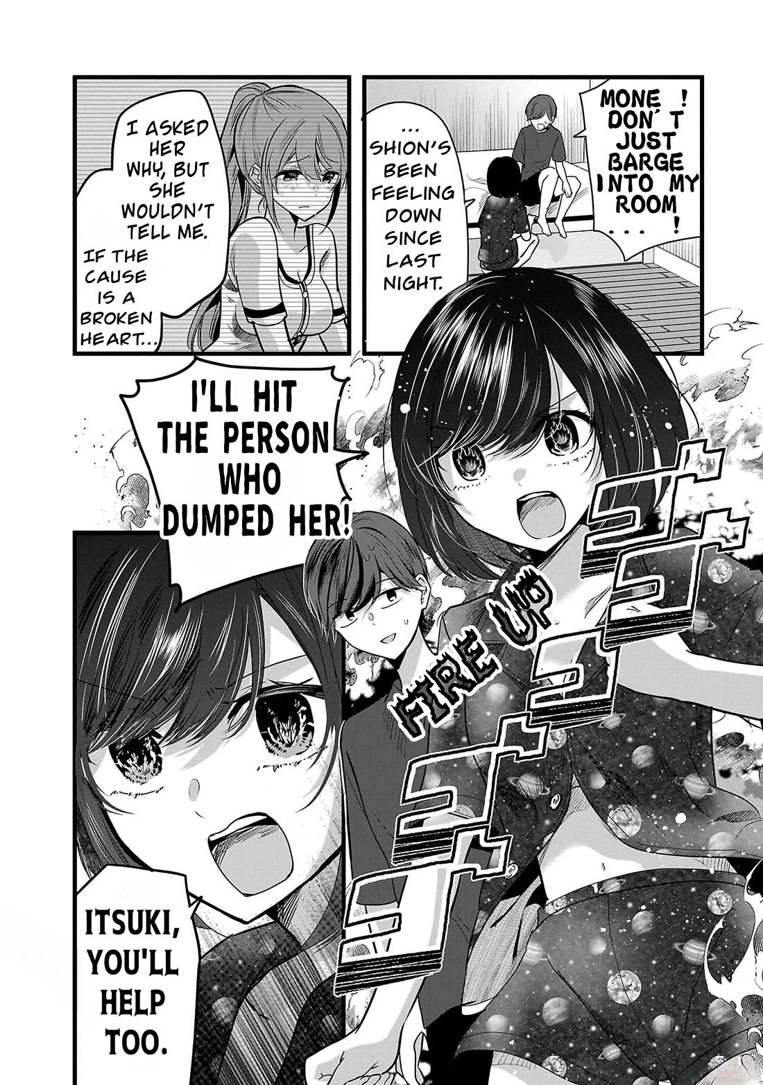 Three Sisters in Love with You Chapter 3 page 2 - Chapter 3