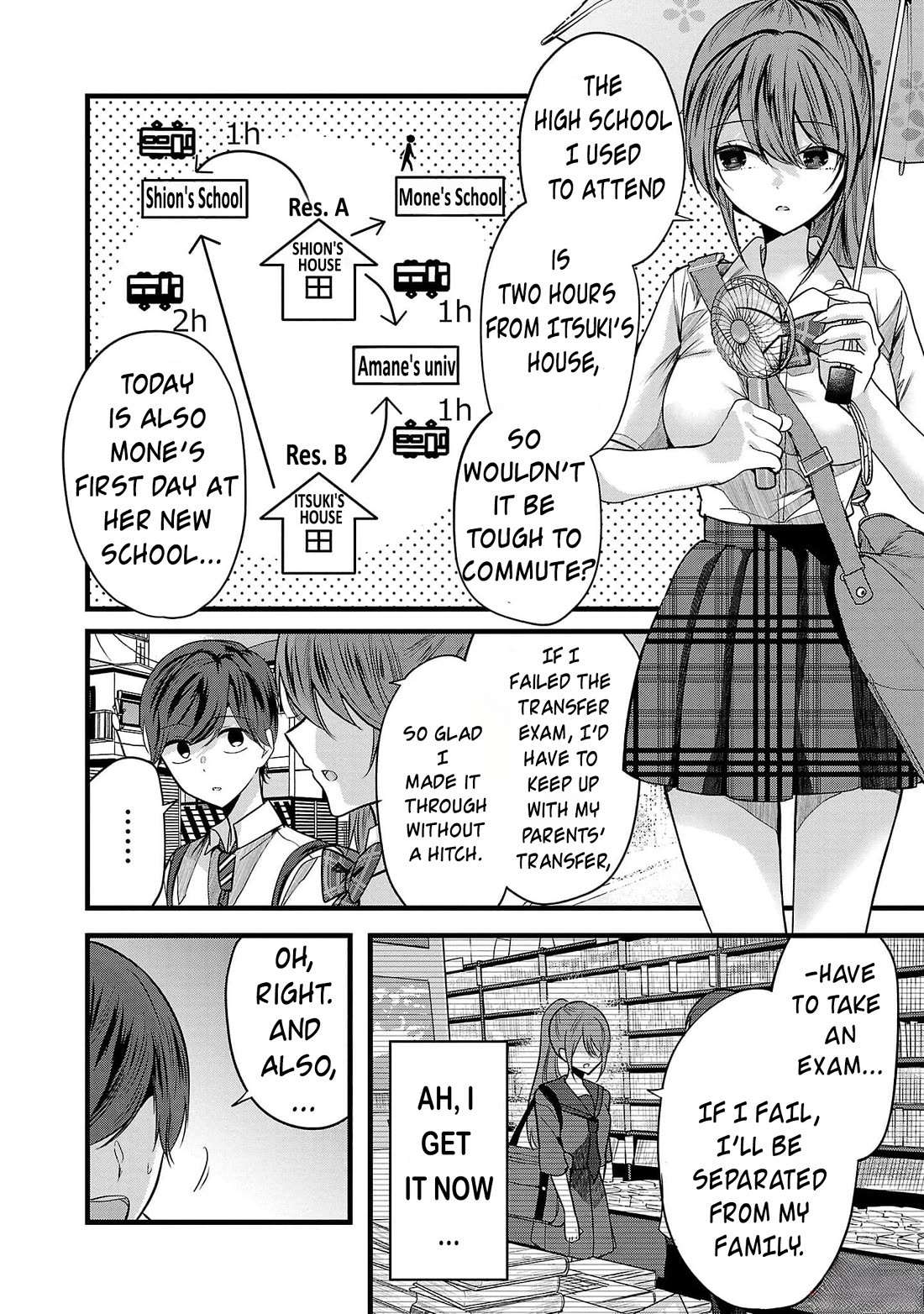 Three Sisters in Love with You Chapter 3 page 8 - Chapter 3
