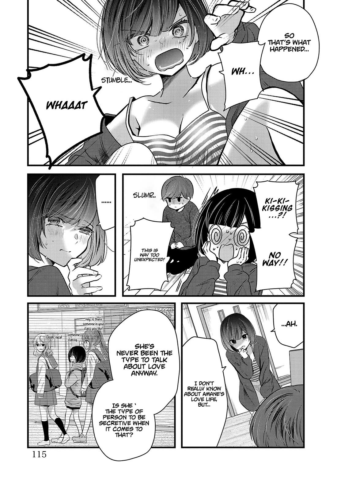 Three Sisters in Love with You Chapter 32 page 8 - Chapter 32