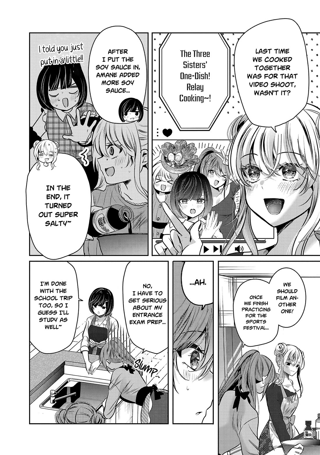 Three Sisters in Love with You Chapter 36 page 7 - Chapter 36