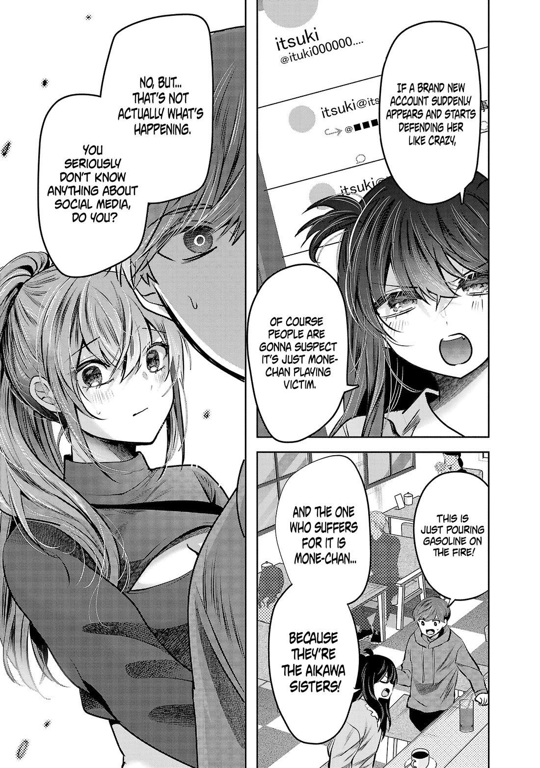 Three Sisters in Love with You Chapter 37 page 14 - Chapter 37
