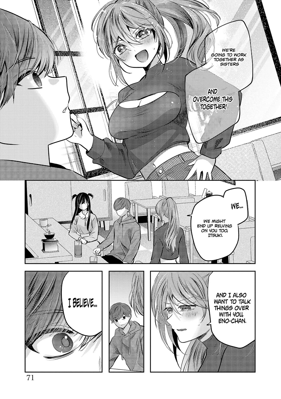Three Sisters in Love with You Chapter 37 page 16 - Chapter 37