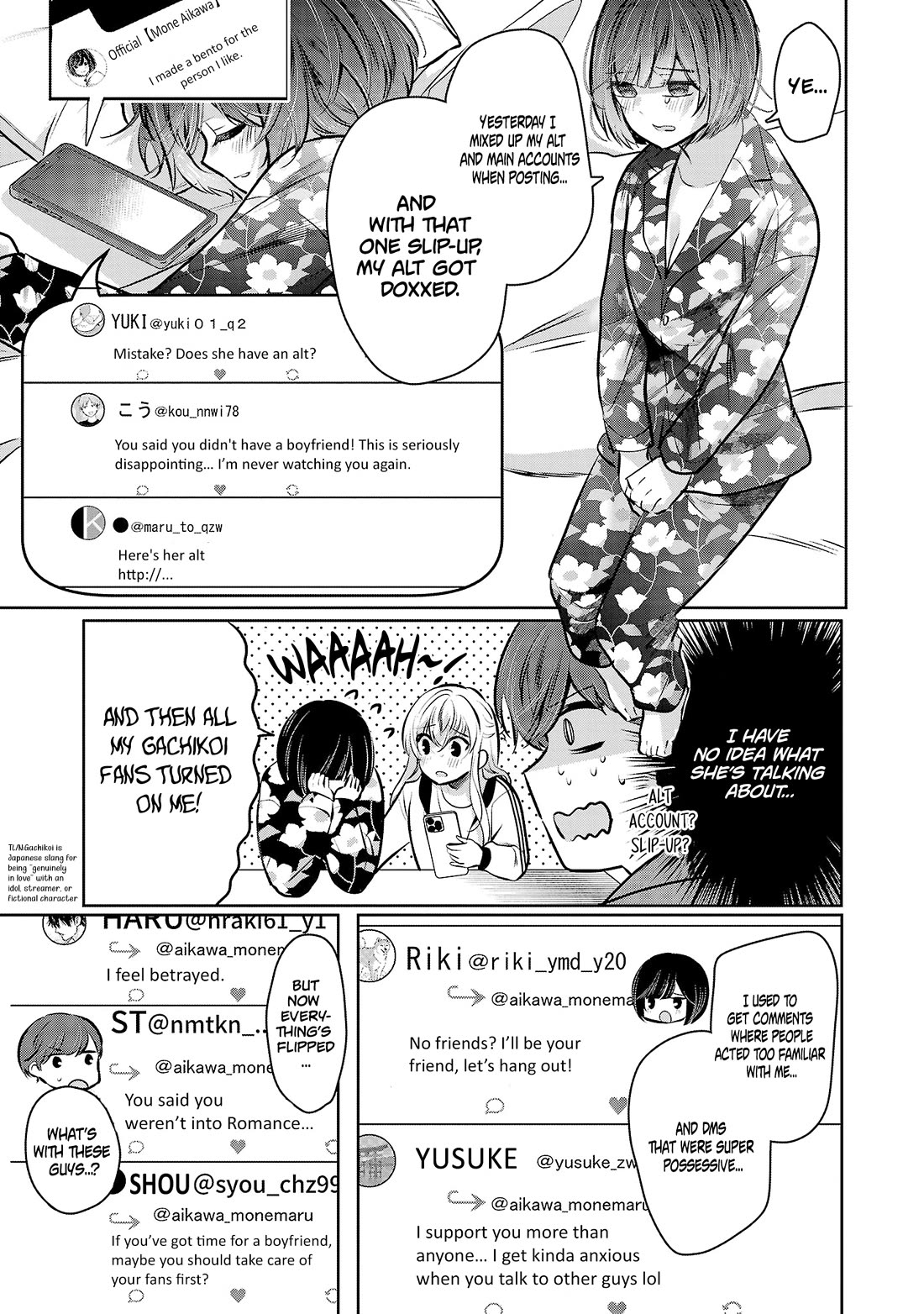 Three Sisters in Love with You Chapter 37 page 6 - Chapter 37