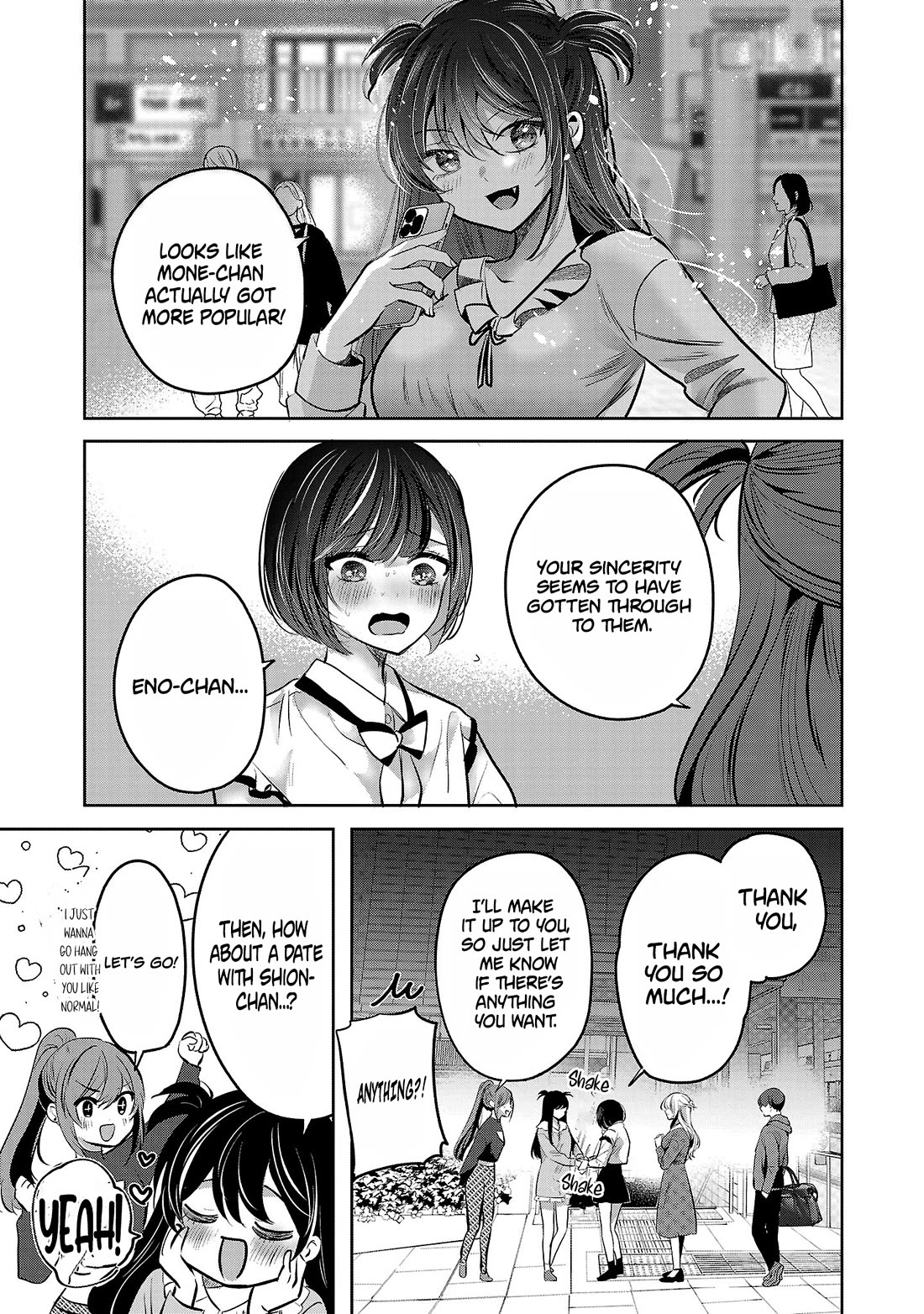 Three Sisters in Love with You Chapter 38 page 18 - Chapter 38