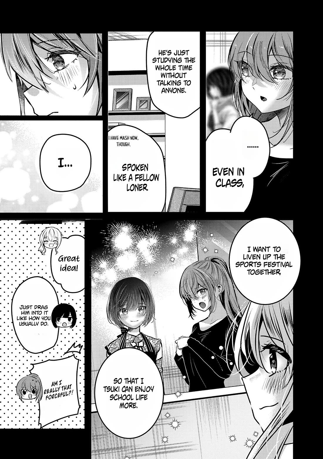 Three Sisters in Love with You Chapter 40 page 14 - Chapter 40