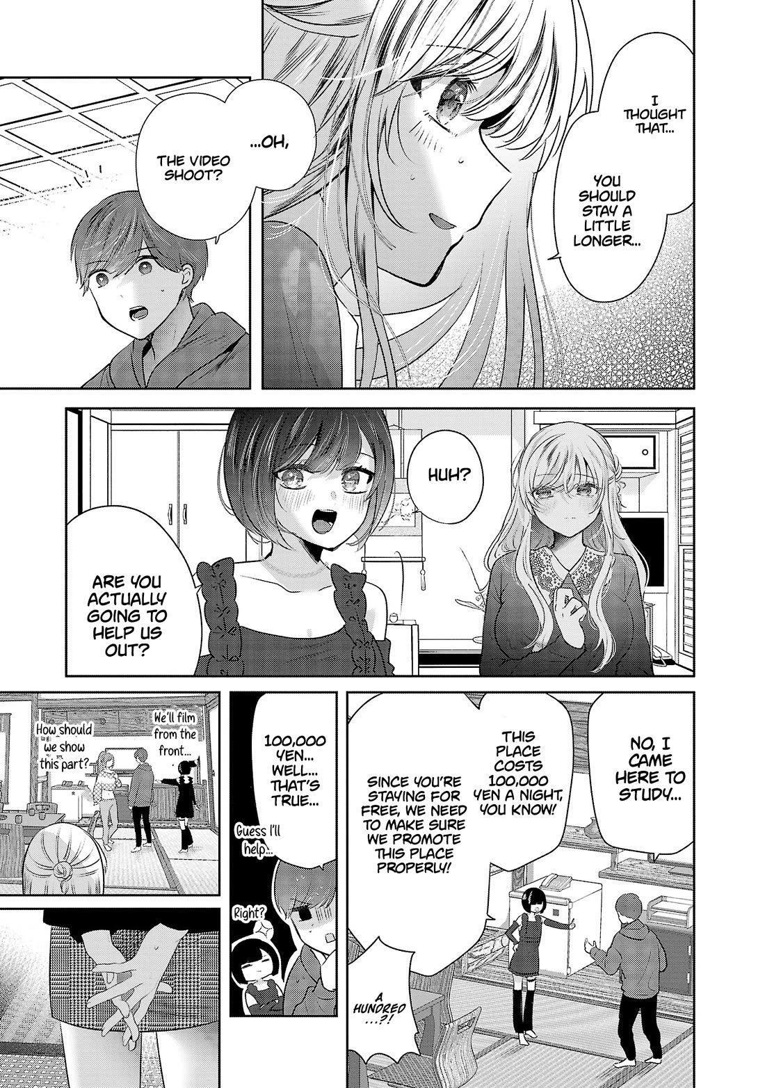 Three Sisters in Love with You Chapter 43 page 8 - Chapter 43