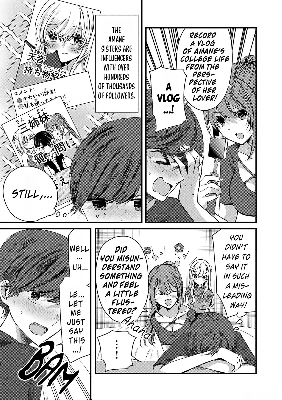 Three Sisters in Love with You Chapter 5 page 3 - Chapter 5