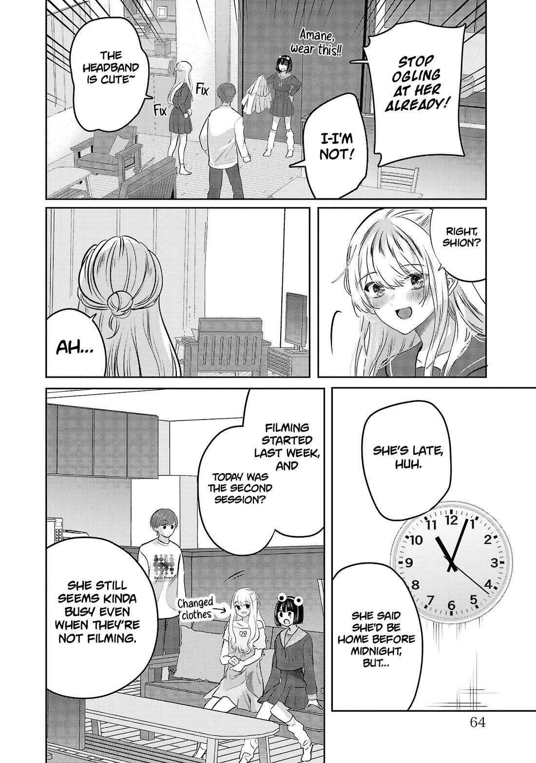 Three Sisters in Love with You Chapter 52 page 7 - Chapter 52