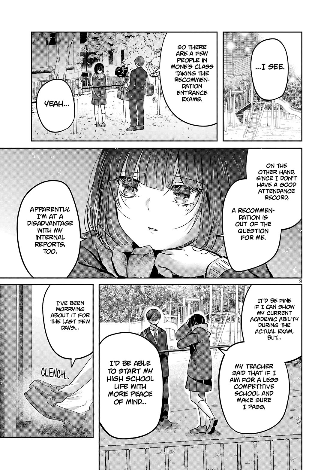 Three Sisters in Love with You Chapter 58 page 10 - Chapter 58