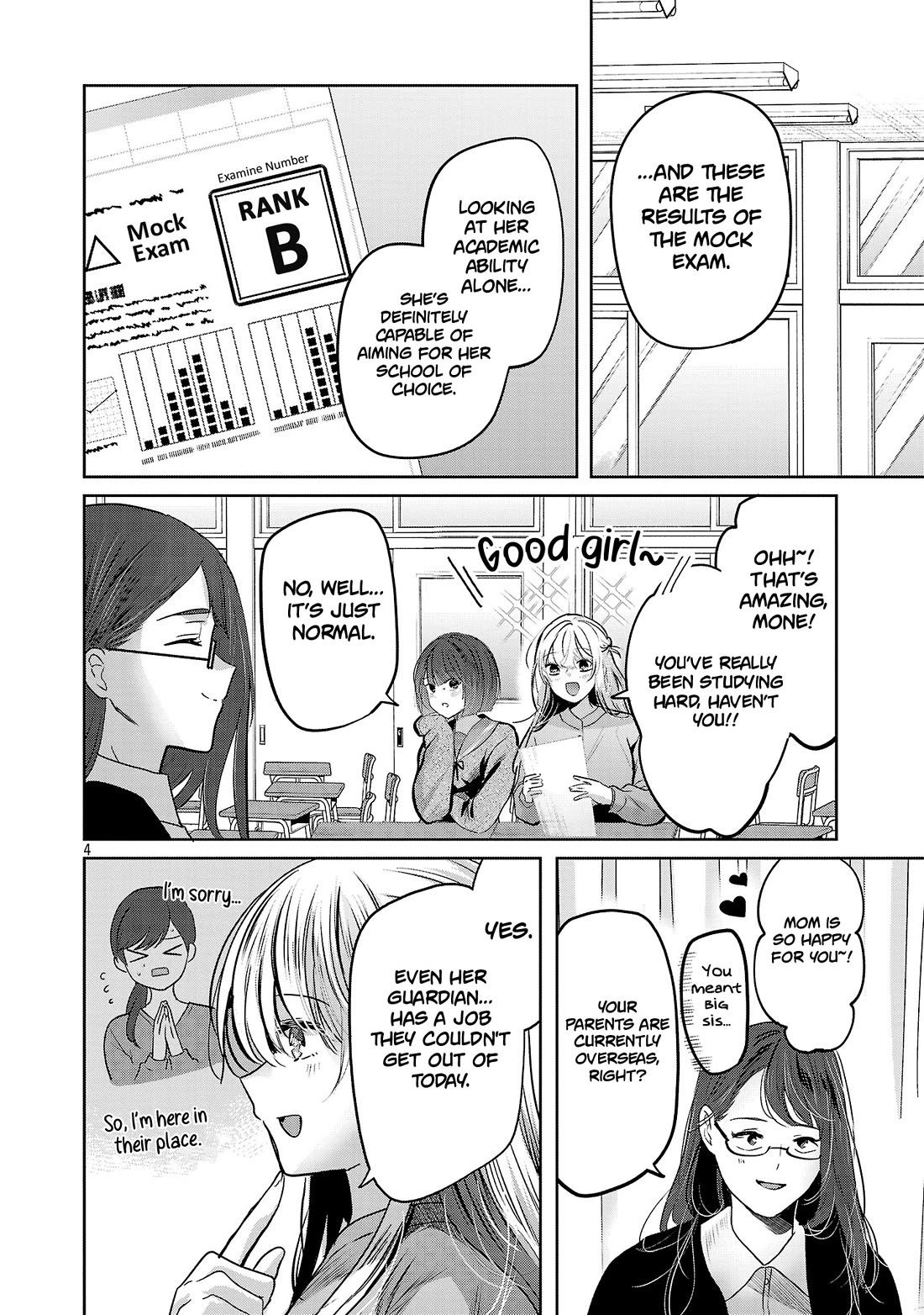 Three Sisters in Love with You Chapter 58 page 5 - Chapter 58