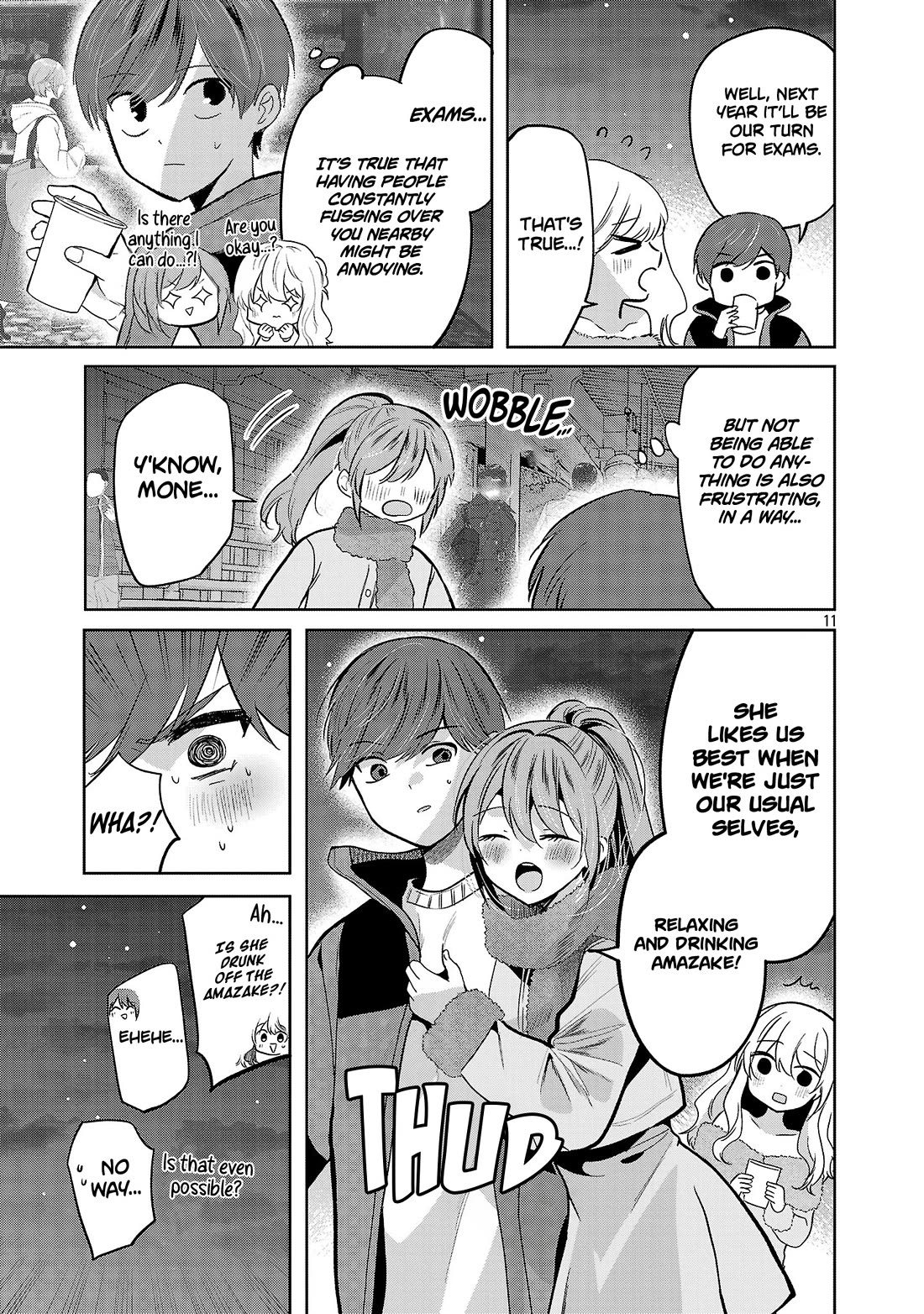 Three Sisters in Love with You Chapter 59 page 12 - Chapter 59