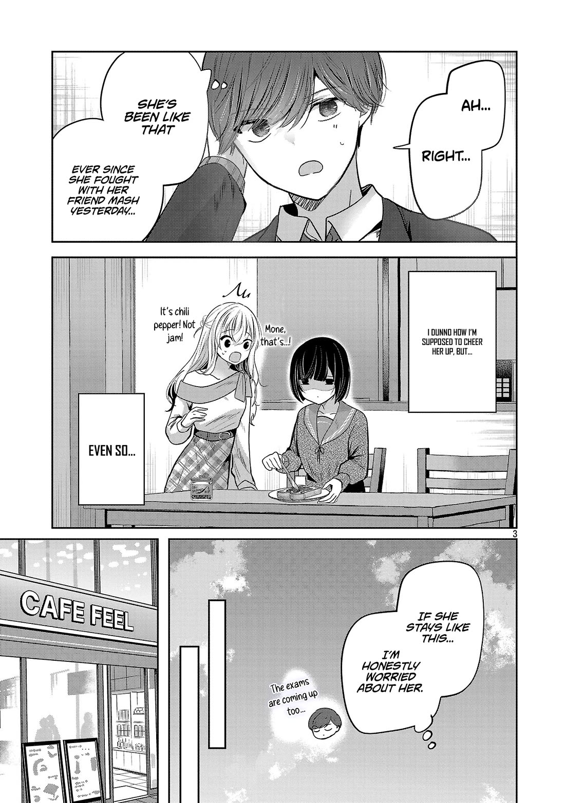 Three Sisters in Love with You Chapter 61 page 4 - Chapter 61