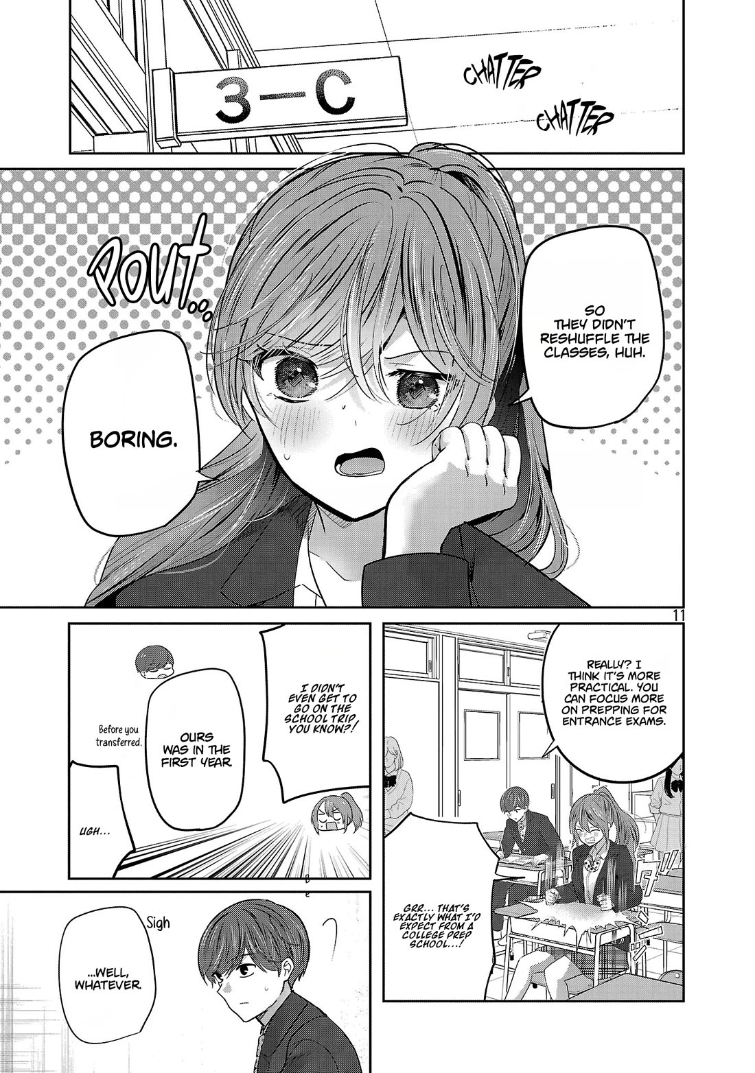 Three Sisters in Love with You Chapter 65 page 12 - Chapter 65