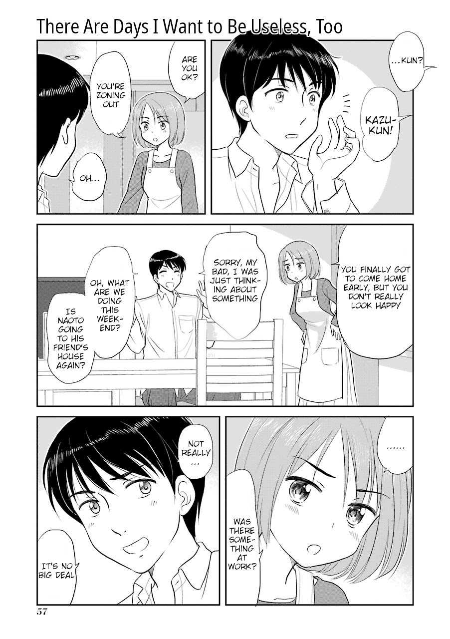 Three Years Apart Chapter 10 page 1 - Chapter 10: There Are Days I Want to Be Useless, Too