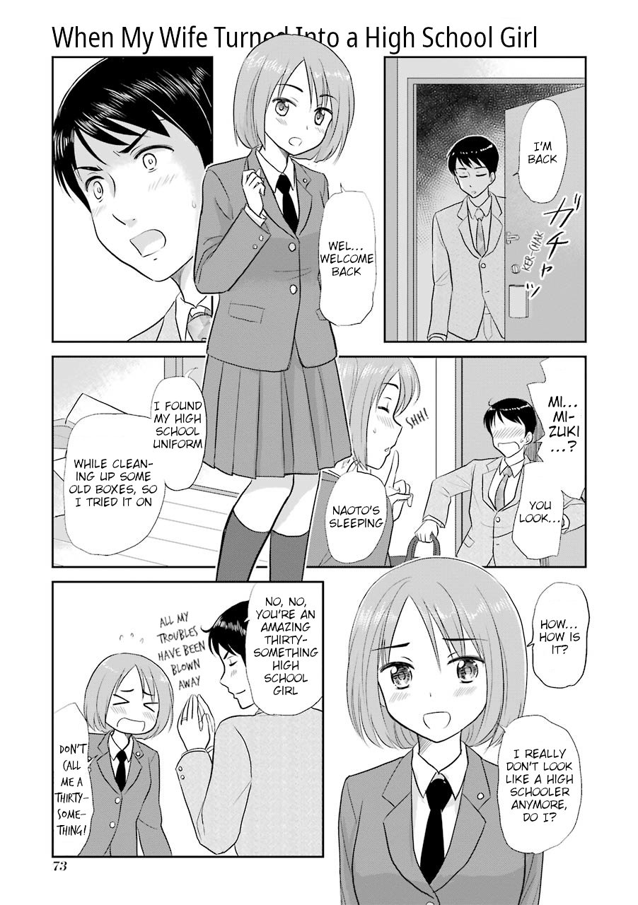 Three Years Apart Chapter 14 page 1 - Chapter 14: When My Wife Turned Into a High School Girl