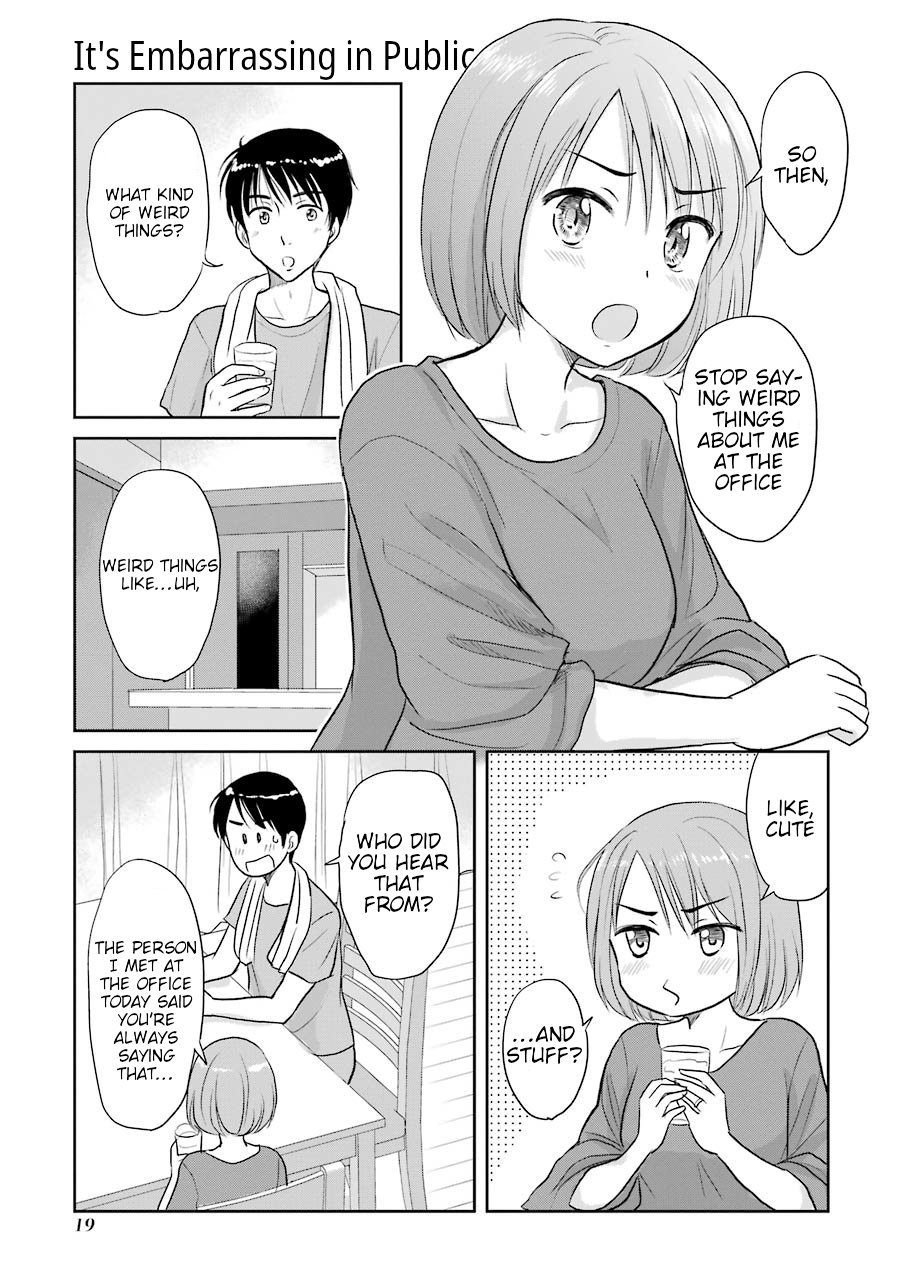 Three Years Apart Chapter 30 page 1 - Chapter 30: It's Embarrassing in Public