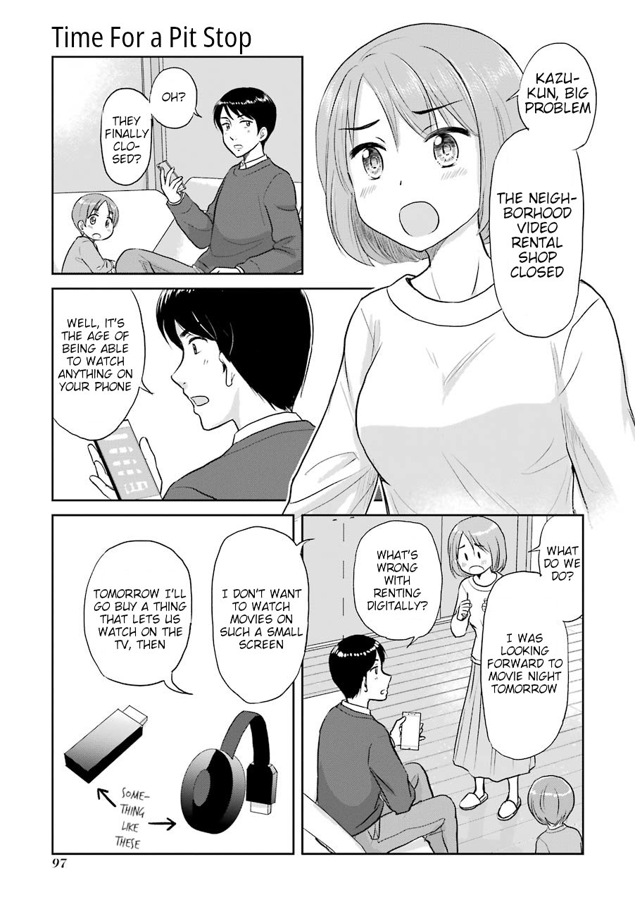 Three Years Apart Chapter 43 page 1 - Chapter 43: Time For a Pit Stop