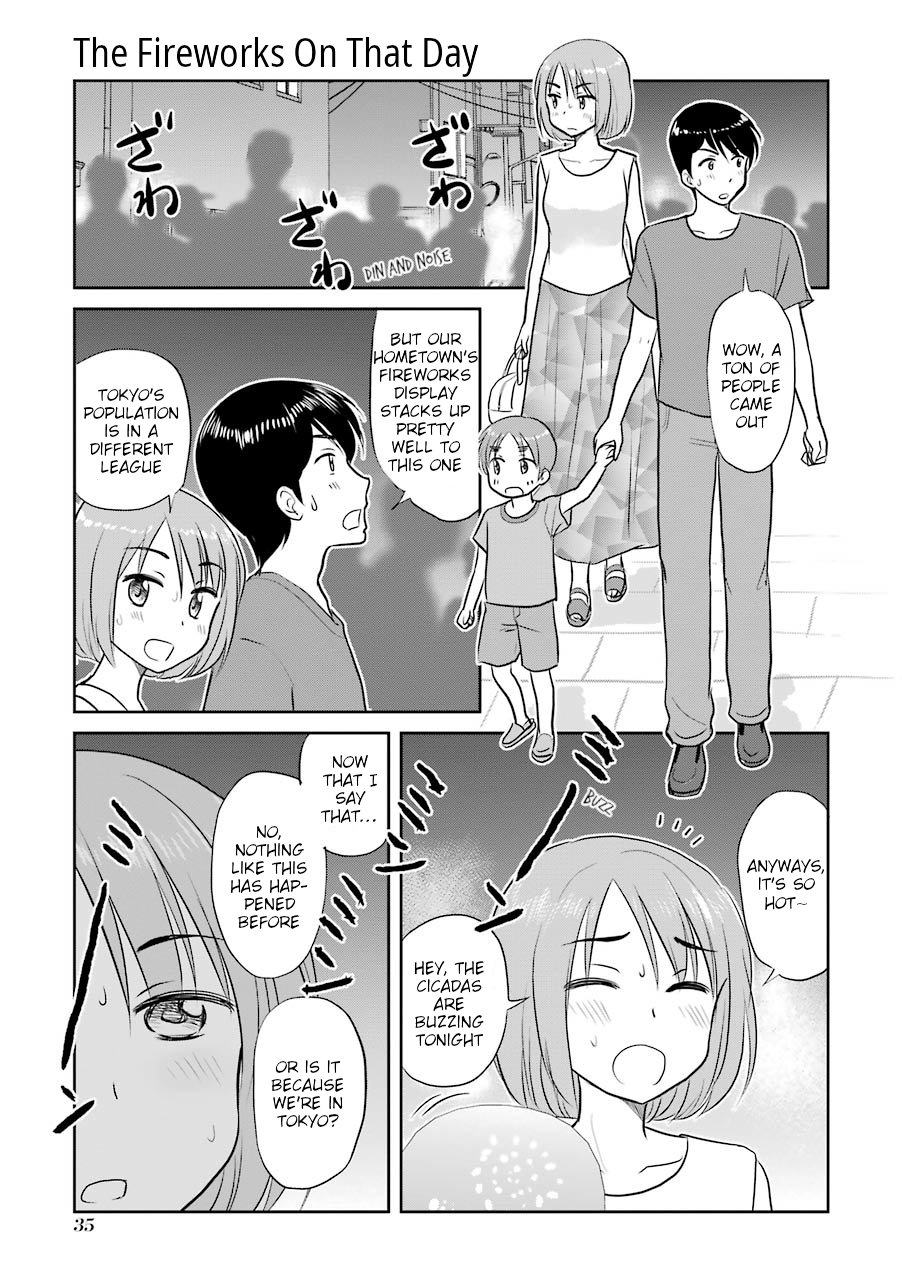 Three Years Apart Chapter 9 page 1 - Chapter 9: The Fireworks On That Day