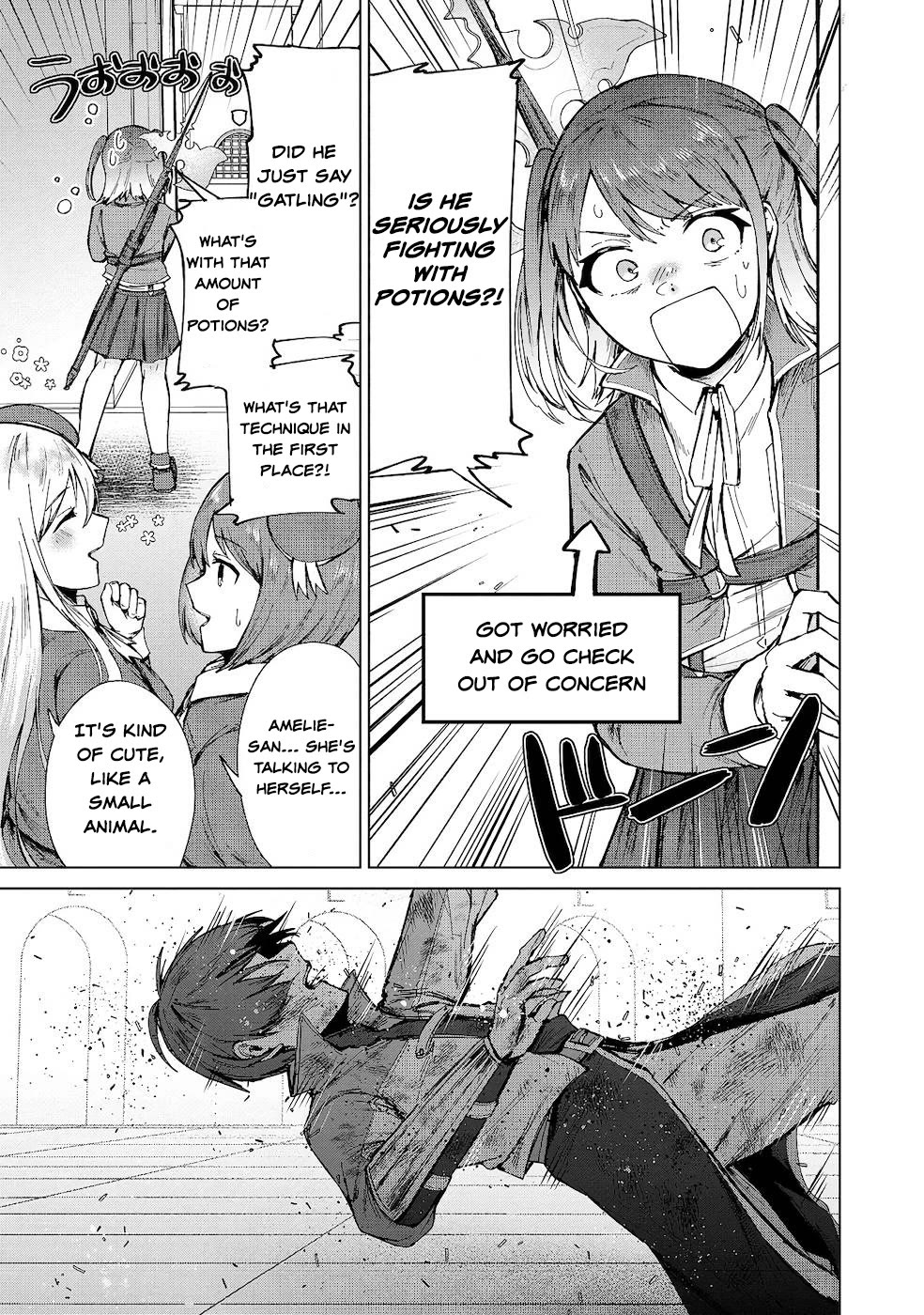 Throwing Potions at 160km/h! I Will Become the Strongest Adventurer by Throwing a Universal Recovery Medicine!? @COMIC Chapter 11 page 7 - Chapter 11