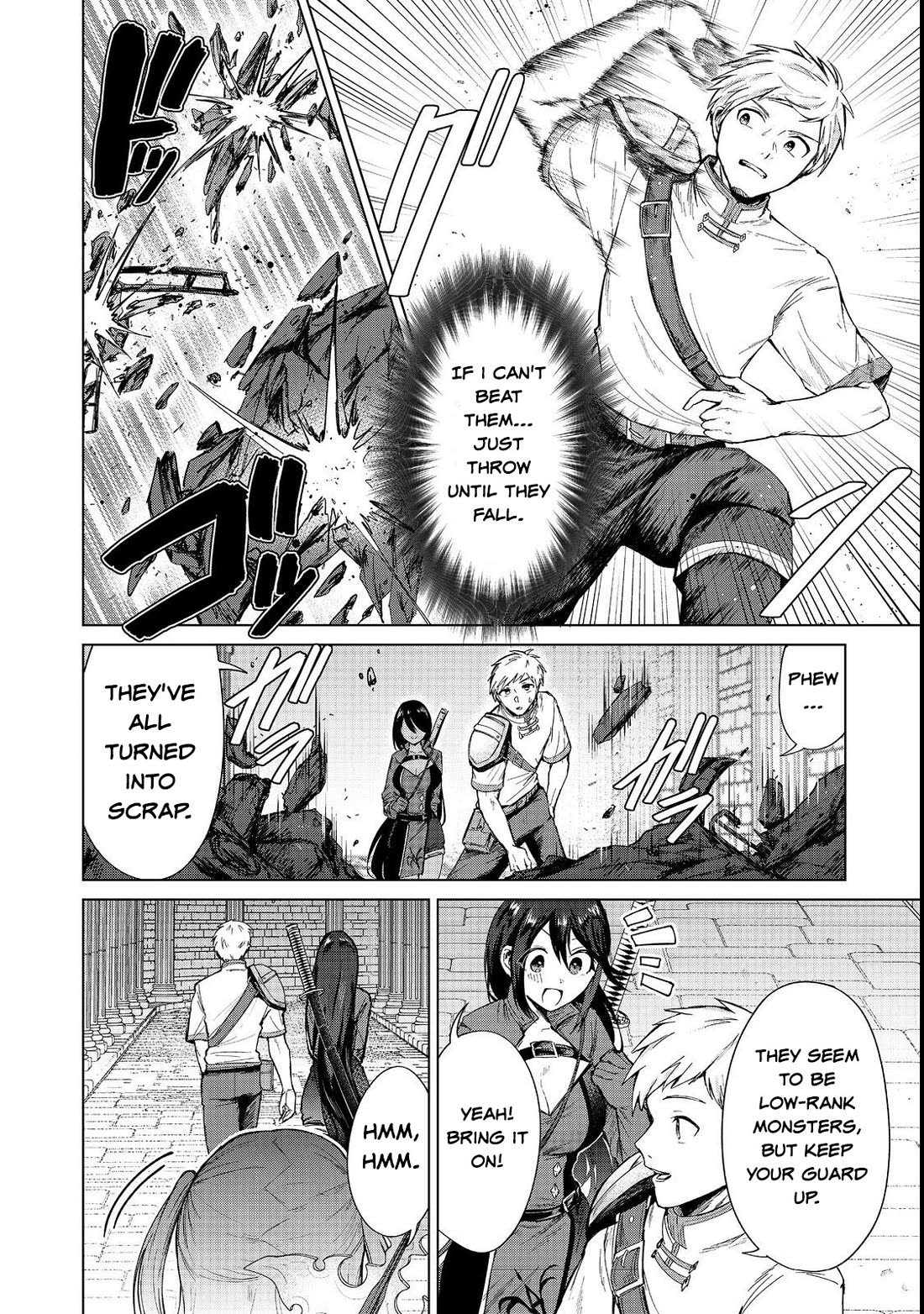 Throwing Potions at 160km/h! I Will Become the Strongest Adventurer by Throwing a Universal Recovery Medicine!? @COMIC Chapter 12 page 2 - Chapter 12