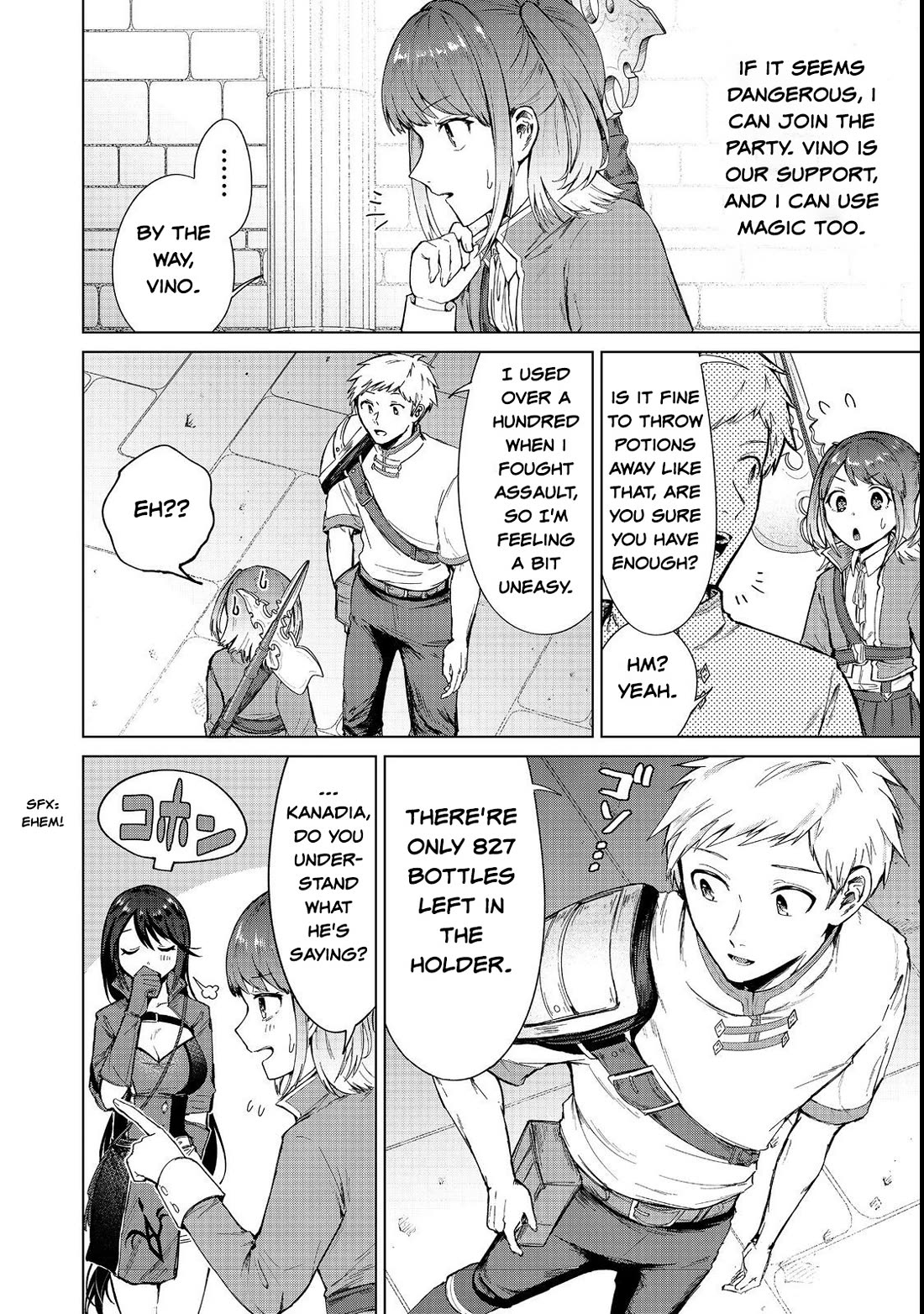 Throwing Potions at 160km/h! I Will Become the Strongest Adventurer by Throwing a Universal Recovery Medicine!? @COMIC Chapter 12 page 8 - Chapter 12