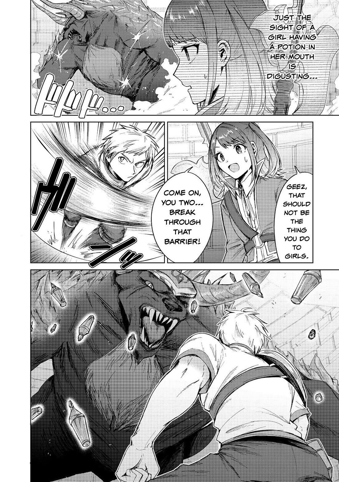 Throwing Potions at 160km/h! I Will Become the Strongest Adventurer by Throwing a Universal Recovery Medicine!? @COMIC Chapter 13 page 12 - Chapter 13