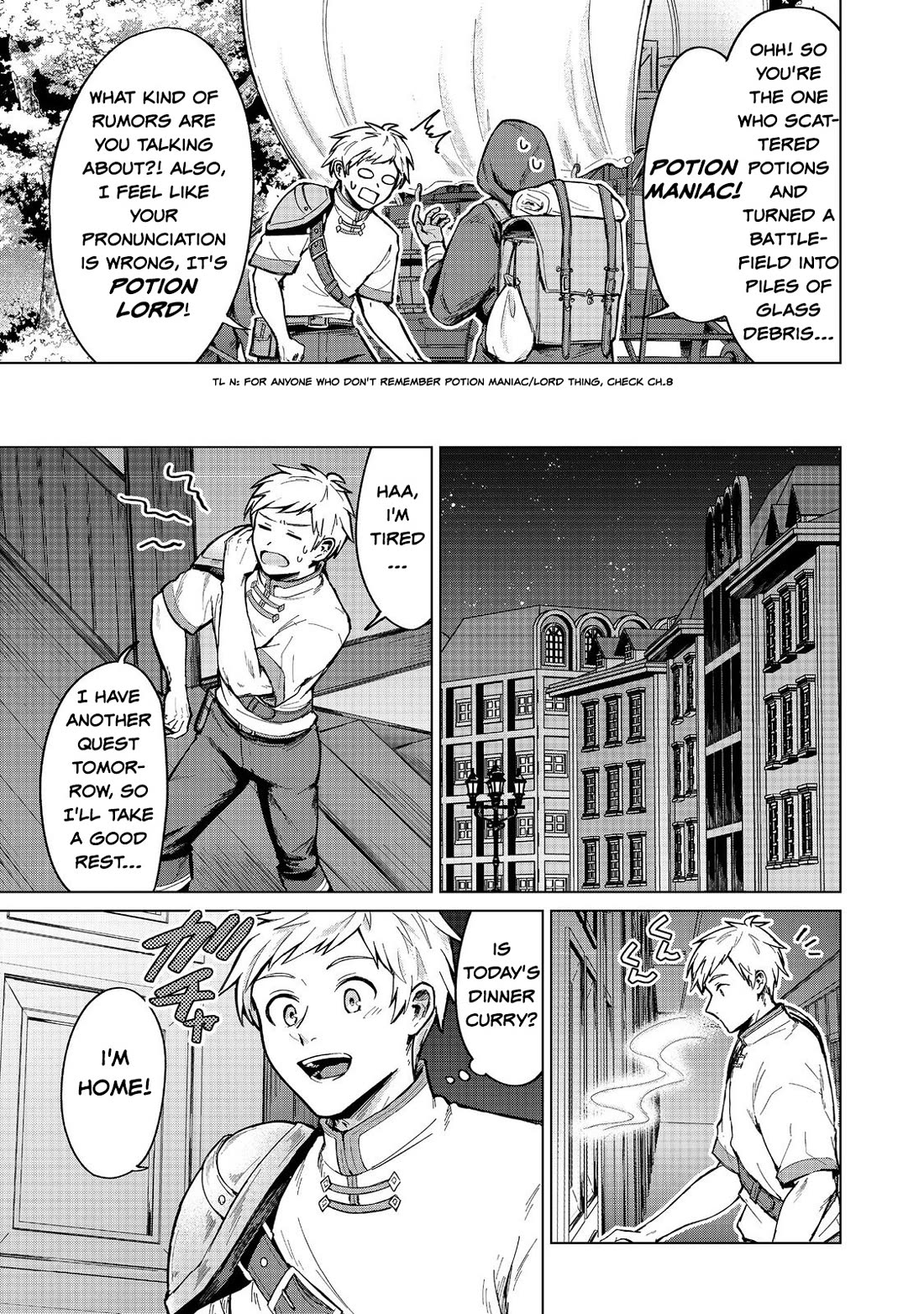 Throwing Potions at 160km/h! I Will Become the Strongest Adventurer by Throwing a Universal Recovery Medicine!? @COMIC Chapter 14 page 9 - Chapter 14