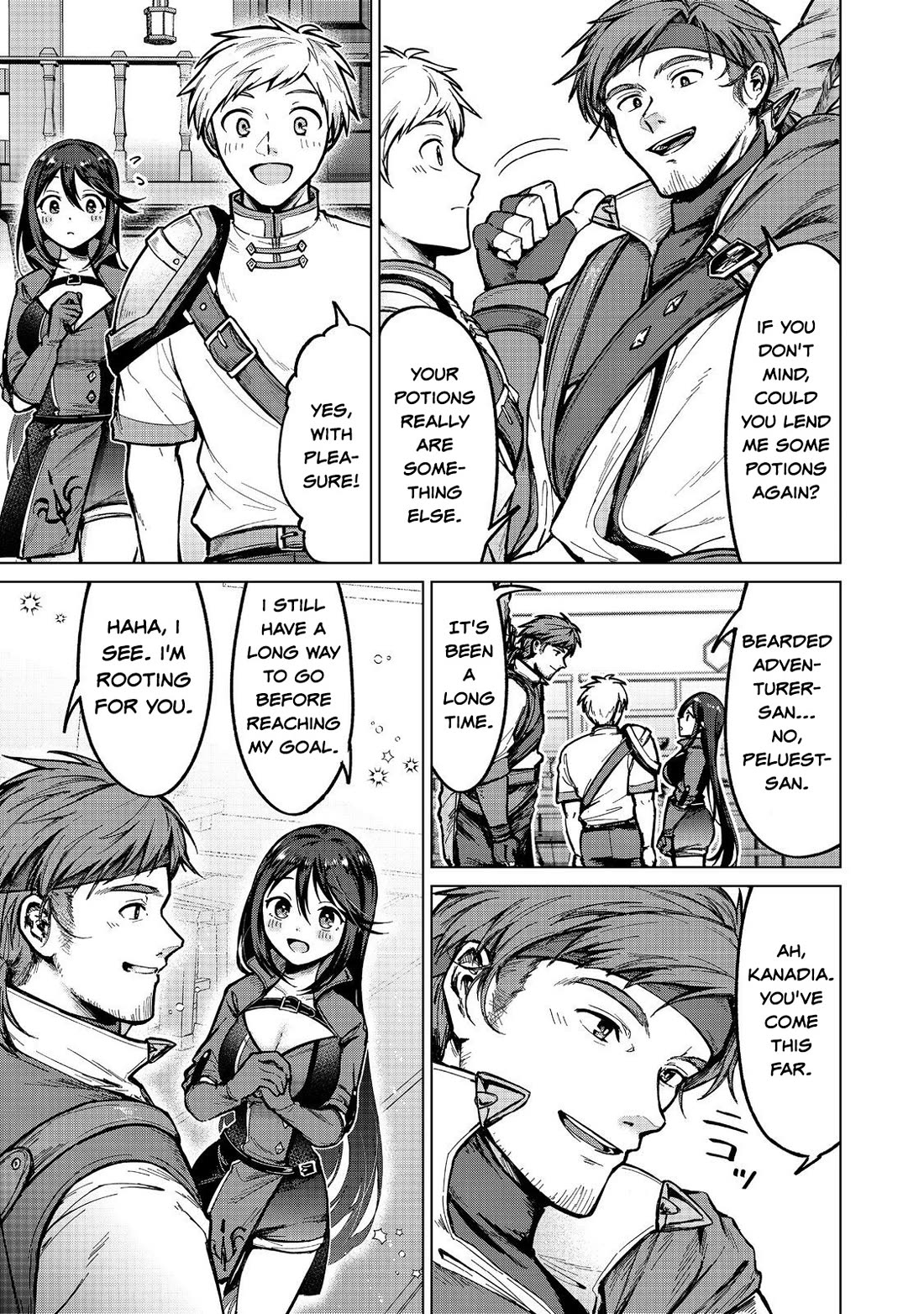 Throwing Potions at 160km/h! I Will Become the Strongest Adventurer by Throwing a Universal Recovery Medicine!? @COMIC Chapter 15 page 23 - Chapter 15
