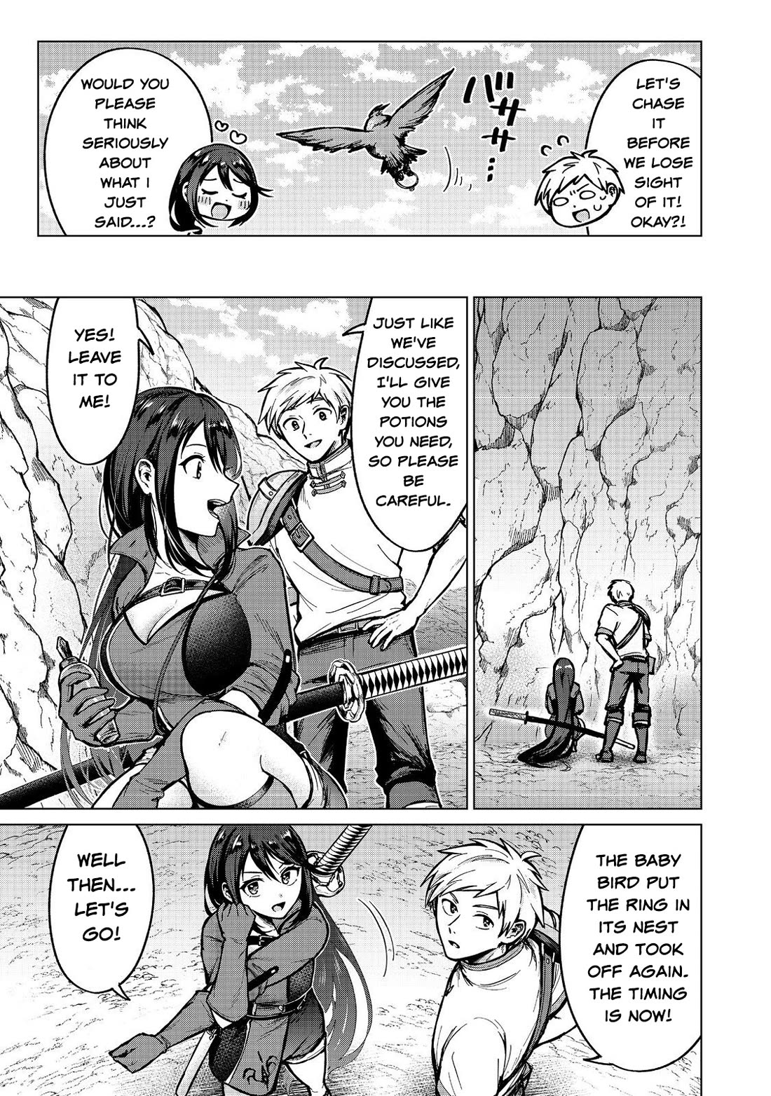 Throwing Potions at 160km/h! I Will Become the Strongest Adventurer by Throwing a Universal Recovery Medicine!? @COMIC Chapter 15 page 3 - Chapter 15