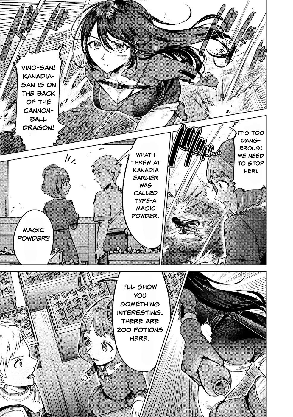 Throwing Potions at 160km/h! I Will Become the Strongest Adventurer by Throwing a Universal Recovery Medicine!? @COMIC Chapter 7 page 13 - Chapter 7