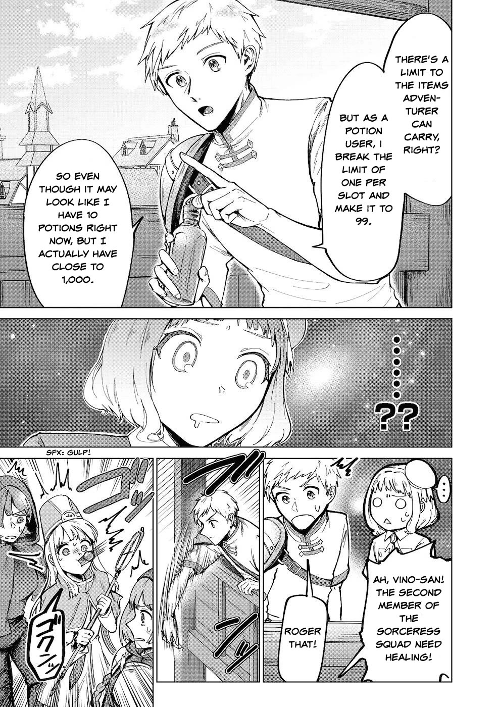 Throwing Potions at 160km/h! I Will Become the Strongest Adventurer by Throwing a Universal Recovery Medicine!? @COMIC Chapter 7 page 7 - Chapter 7