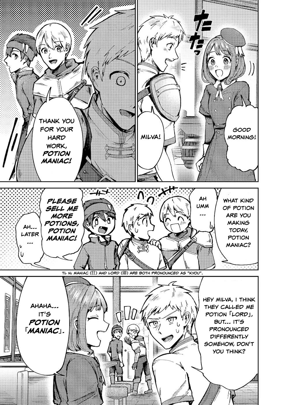 Throwing Potions at 160km/h! I Will Become the Strongest Adventurer by Throwing a Universal Recovery Medicine!? @COMIC Chapter 8 page 15 - Chapter 8