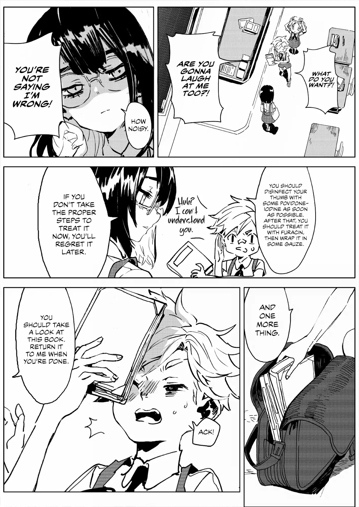 Thumbman and Mental Health Bunny Chapter 0 page 12 - Chapter 0: Oneshot
