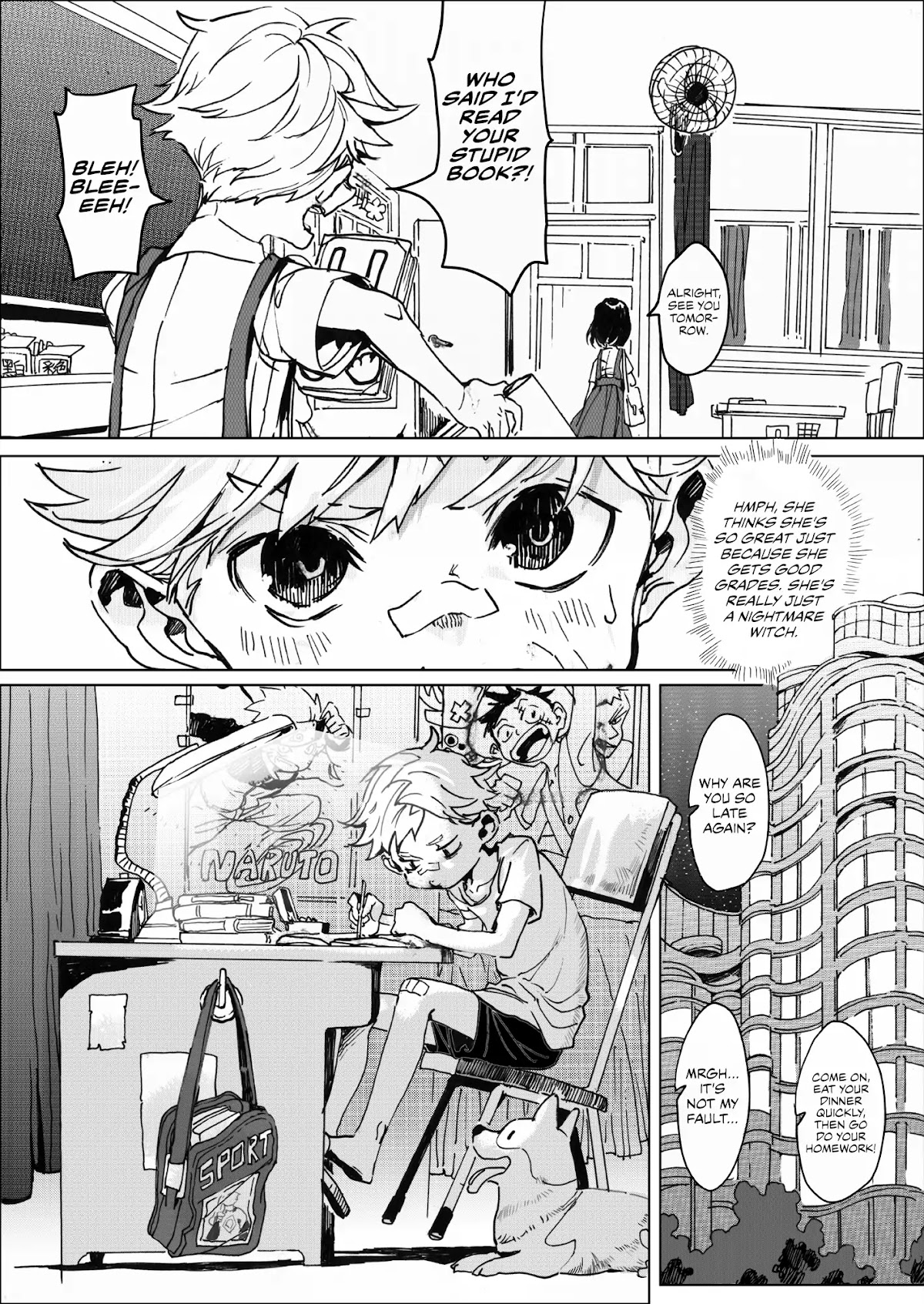 Thumbman and Mental Health Bunny Chapter 0 page 13 - Chapter 0: Oneshot