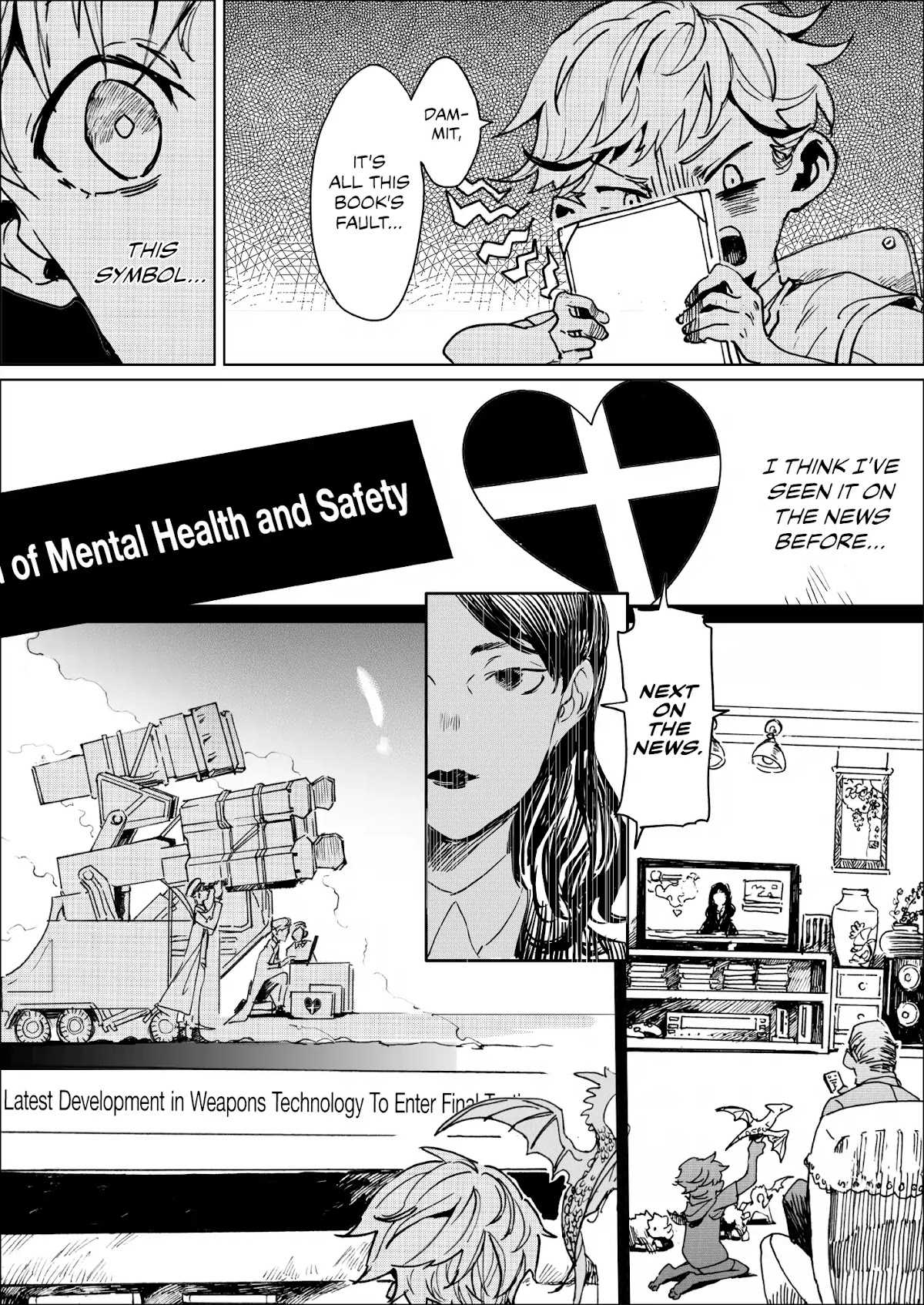 Thumbman and Mental Health Bunny Chapter 0 page 18 - Chapter 0: Oneshot