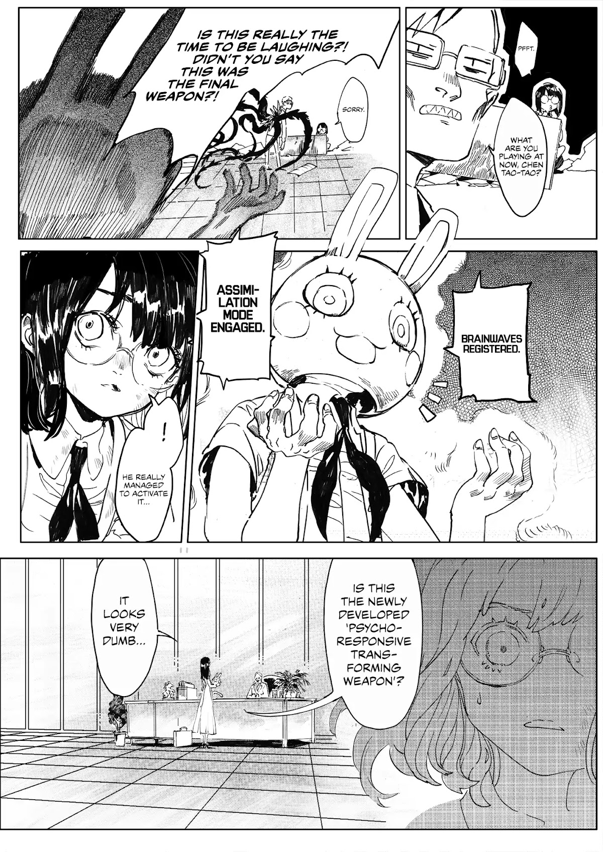 Thumbman and Mental Health Bunny Chapter 0 page 43 - Chapter 0: Oneshot