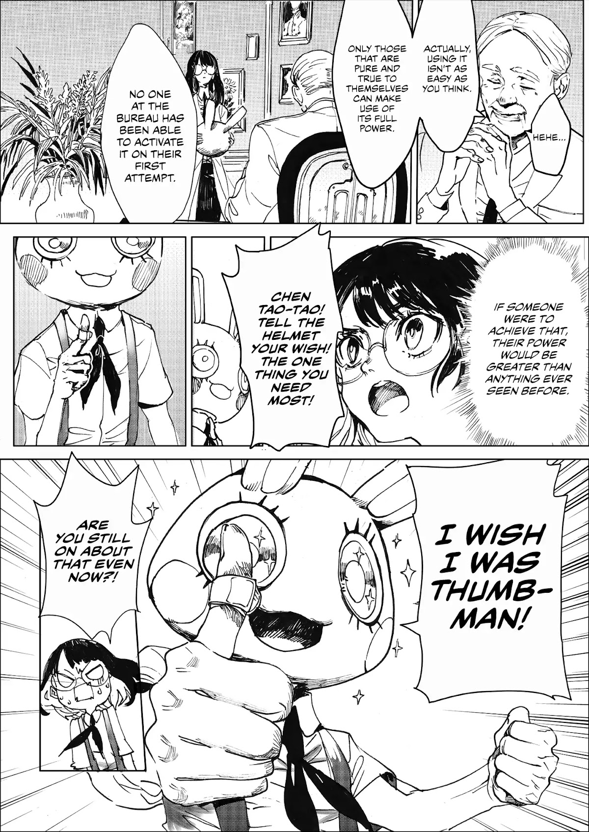 Thumbman and Mental Health Bunny Chapter 0 page 44 - Chapter 0: Oneshot