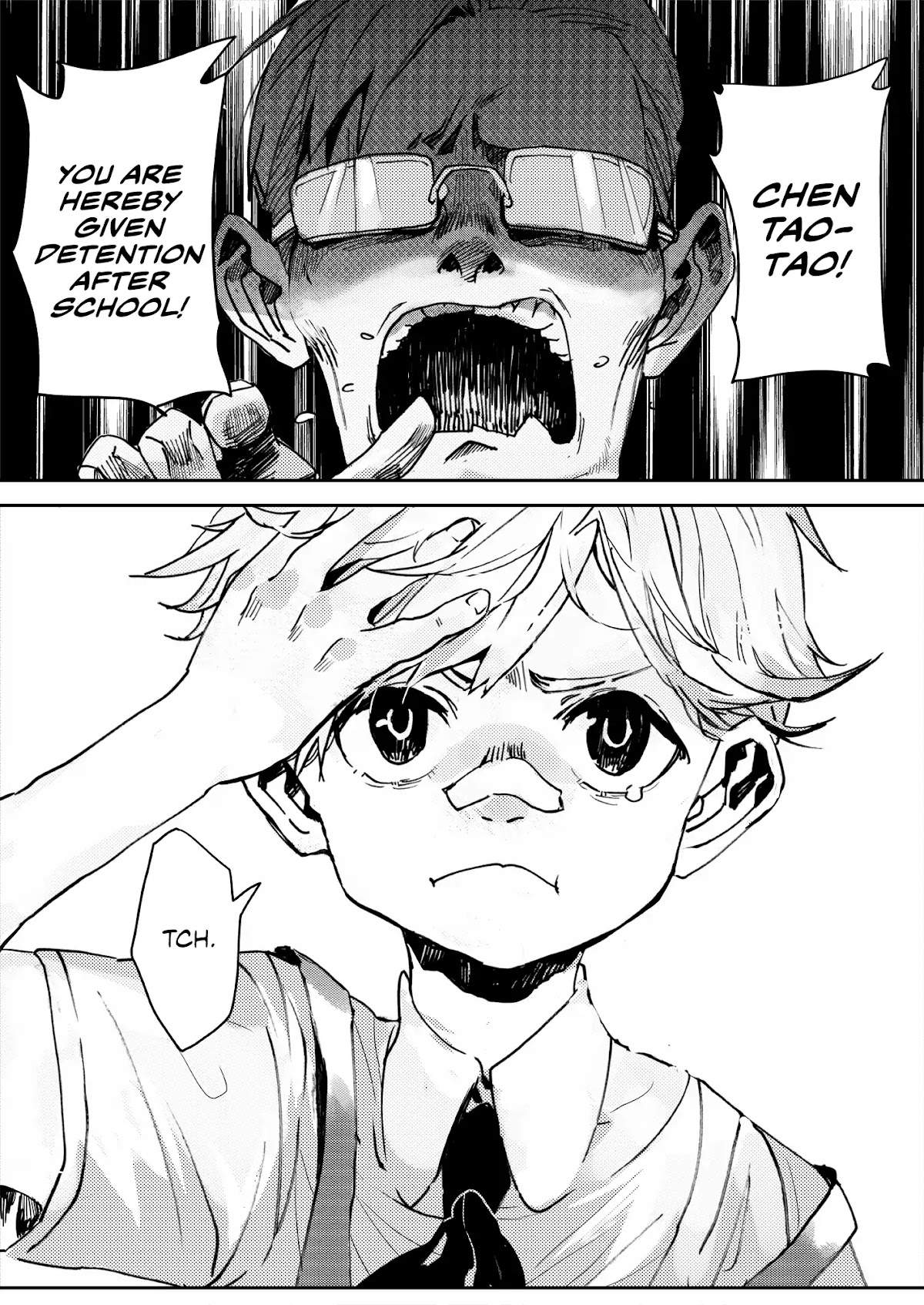Thumbman and Mental Health Bunny Chapter 0 page 8 - Chapter 0: Oneshot