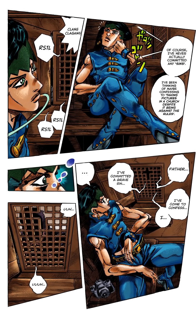 Thus Spoke Kishibe Rohan [Official Colored] Chapter 1 page 12 - Chapter 1: Episode #16: At a Confessional
