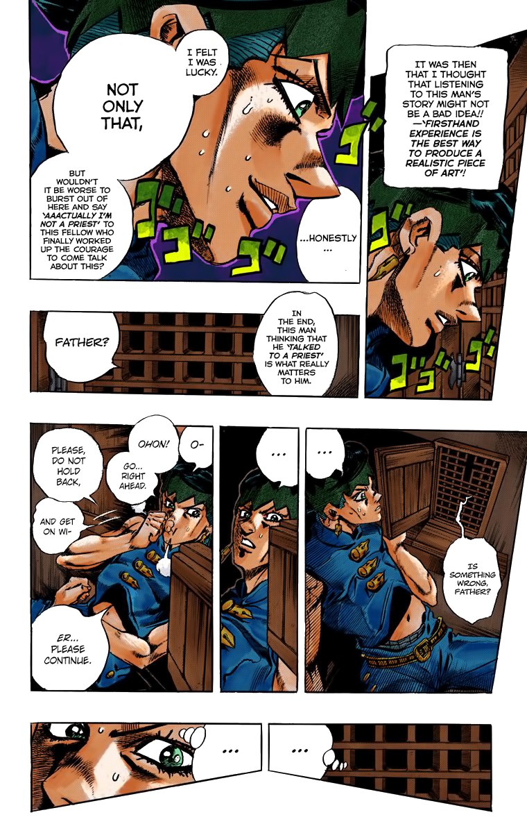 Thus Spoke Kishibe Rohan [Official Colored] Chapter 1 page 14 - Chapter 1: Episode #16: At a Confessional