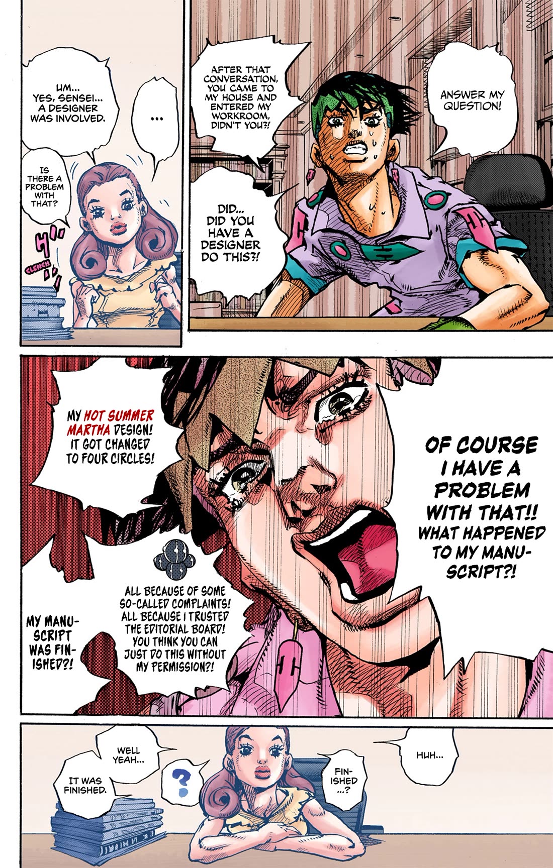 Thus Spoke Kishibe Rohan [Official Colored] Chapter 10 page 25 - Chapter 10: Episode #10 - Hot Summer Martha