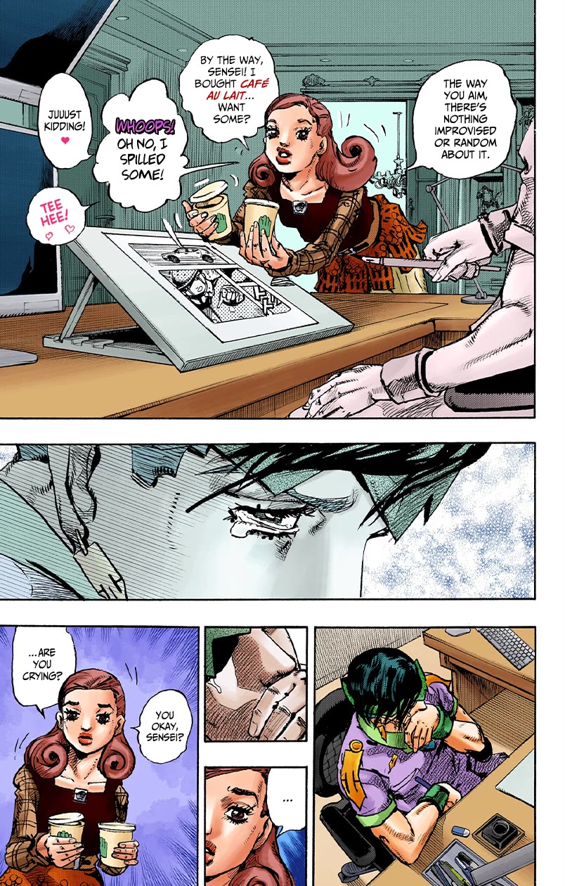 Thus Spoke Kishibe Rohan [Official Colored] Chapter 11 page 3 - Chapter 11: Episode #11 - Drip Painting Style, Part 1