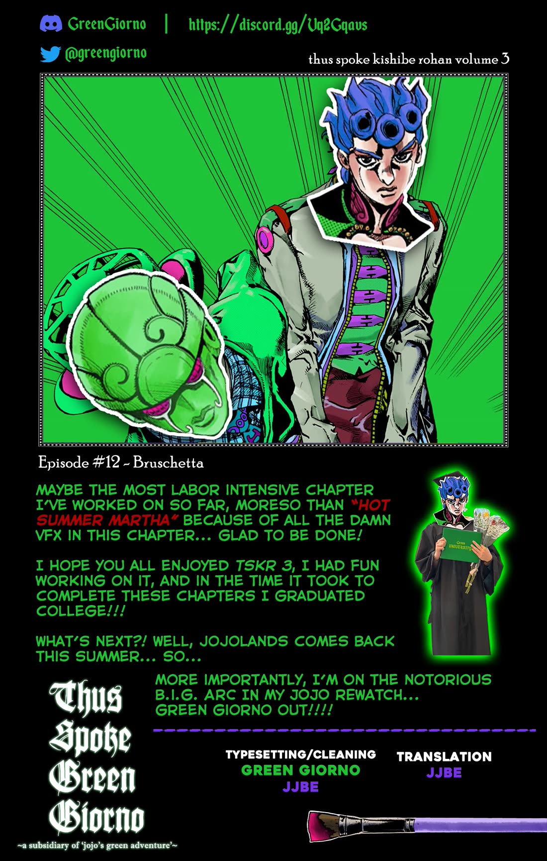 Thus Spoke Kishibe Rohan [Official Colored] Chapter 12 page 50 - Chapter 12: Episode #12 - Bruschetta