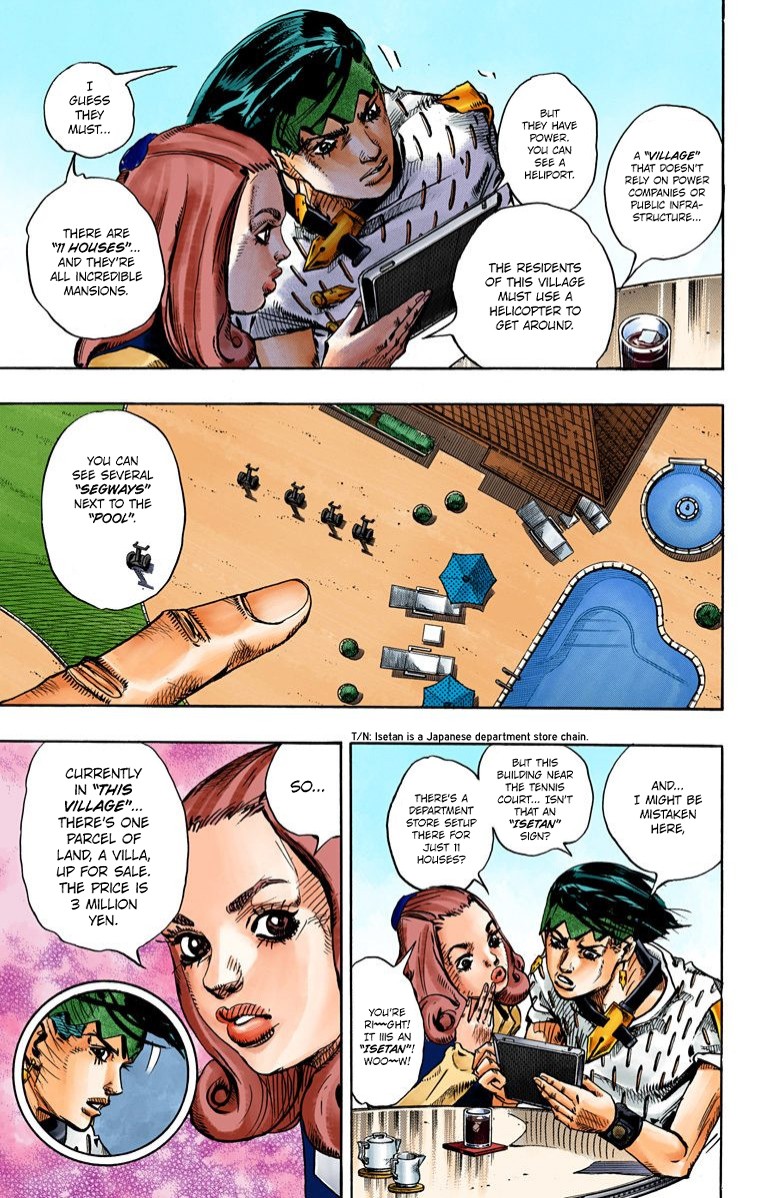 Thus Spoke Kishibe Rohan [Official Colored] Chapter 3 page 10 - Chapter 3: Episode #05: Village of Millionaires
