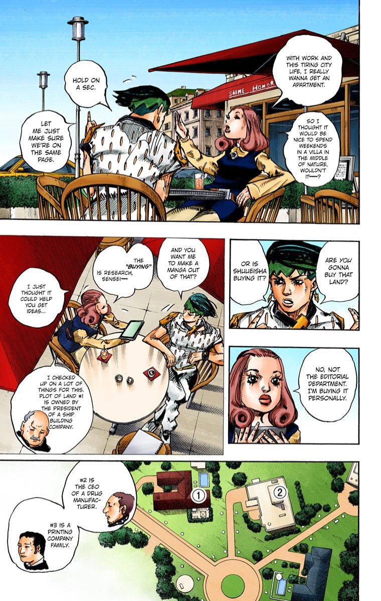 Thus Spoke Kishibe Rohan [Official Colored] Chapter 3 page 12 - Chapter 3: Episode #05: Village of Millionaires