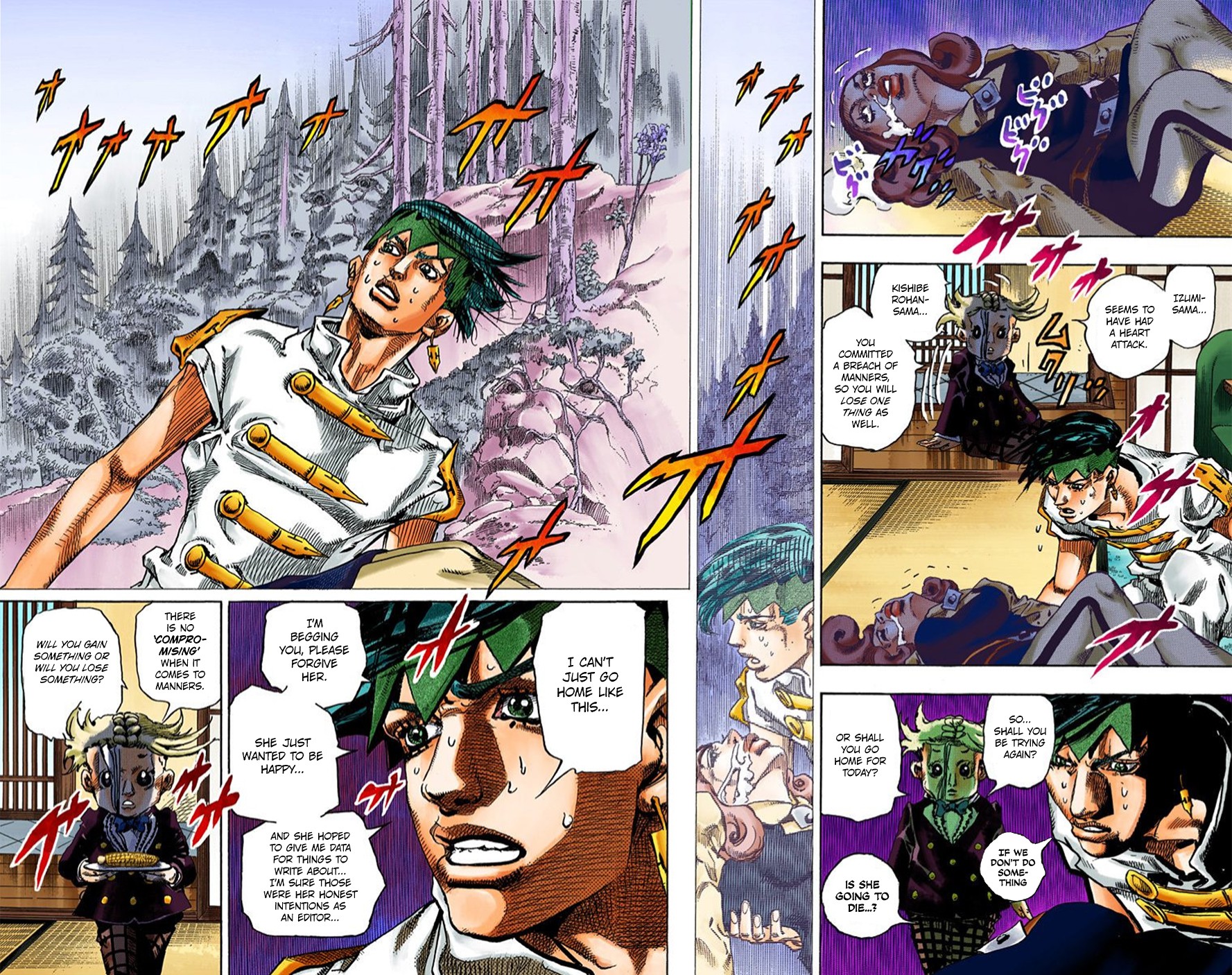 Thus Spoke Kishibe Rohan [Official Colored] Chapter 3 page 35 - Chapter 3: Episode #05: Village of Millionaires